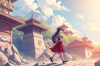 draw anime or manga project for you