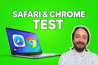 test your website on mac safari and chrome for bugs