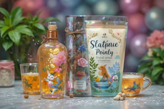 design creative product packaging and gift box