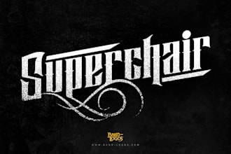 design a timeless and iconic classic rock logo for your band