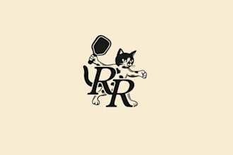 design retro vintage professional athlete logo