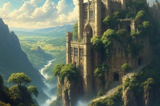 draw a fantasy illustration for you