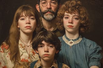 merge your photos into a realistic family portrait