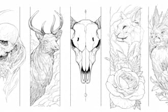 design an amazing minimalist lineart tattoo for you