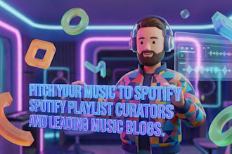 pitch your music to spotify playlist curators and leading music blogs