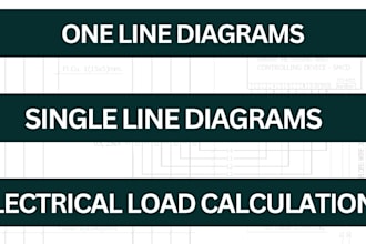 make single line or one line diagrams of your projects