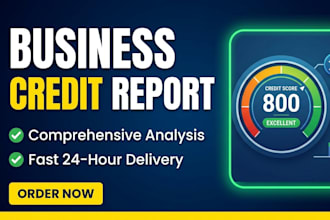 provide detailed business credit reports to verify companies