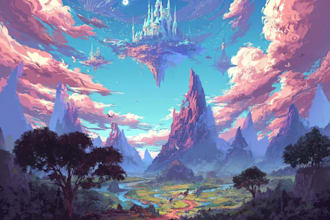 create natural and fantasy environments