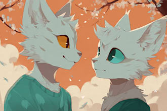 draw art of you furry characters