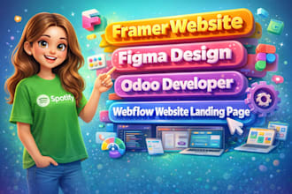 do framer website ffigma design odoo developer webflow website landing page