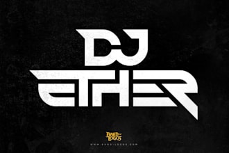 design a modern and futuristic techno logo for your brand or music project