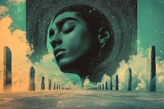 design a unique album artwork cover