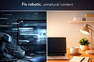 proofread, humanize and improve ai generated text