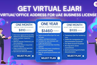 provide virtual office for the uae business license