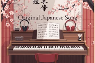 create an original japanese song in any genre
