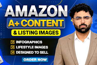 design amazon listing images and amazon a plus content that converts