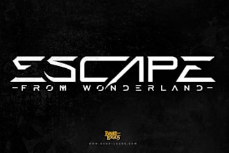design a bold and energetic dubstep logo for your music project