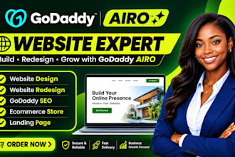 godaddy airo website design godaddy website redesign godaddy