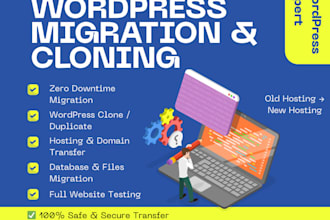 migrate or clone a wordpress website without downtime