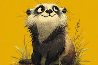 cute cartoon or animal illustration