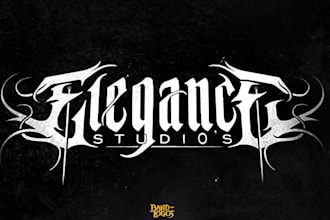 design a dark and heavy doom metal logo for your band