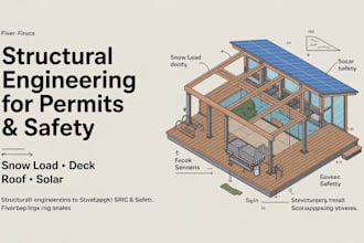 engineer structural building design, roof snow load solar check arizona, texas