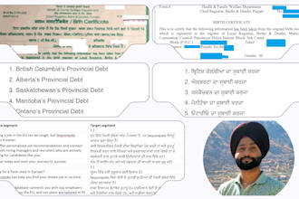 translate punjabi legal and official documents into english