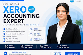 be your expert xero bookkeeper and accountant