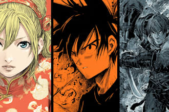 draw a comic or manga