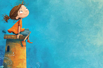 create watercolor illustrations for KDP children book basic