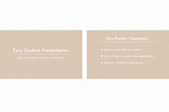 create simple and easy powerpoint presentations for students