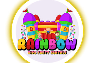 design logo for childcare kids, education and children