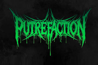 make thrash metal and heavy metal logo