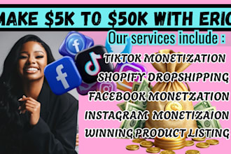 complete and setup facebook monetization tiktok growth page