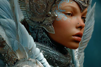 illustrate your ai concept art or fantasy art