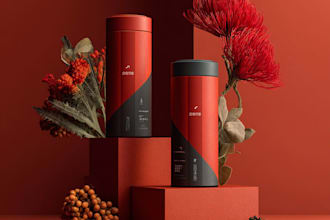 design ai product packaging design and ai product photography