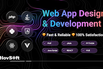 offer solutions for web app design and development