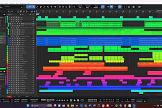 make custom music sequencer, multitracks and arrangements