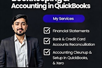 do quickbooks online bookkeeping and cleanup