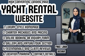 maritime business website marine rental website private yacht charter website