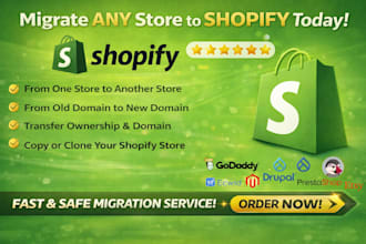 migrate wix to shopify, wordpress to shopify, woocommerce to shopify migration