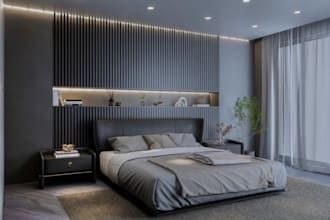 create luxury interior with 3d visualization