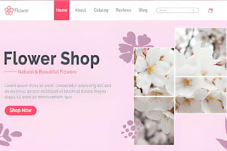design flower shopify store florist shopify store gift card boutique website