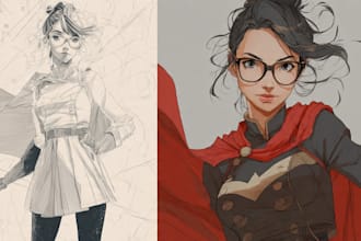 design you a character or superhero