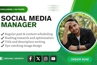 be your pro social media manager and content designer