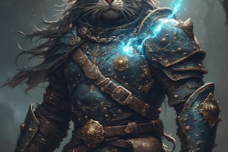 create a fantasy illustration
