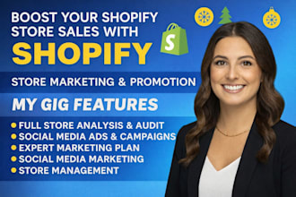 boost shopify sales dropshipping store facebook meta ads instagram marketing SEO
