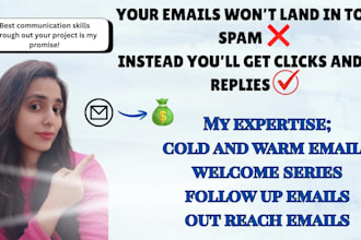 write welcome emails and follow up email sequences