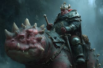 draw fantasy art characters and creatures