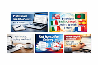 professional translation and PDF to word conversion